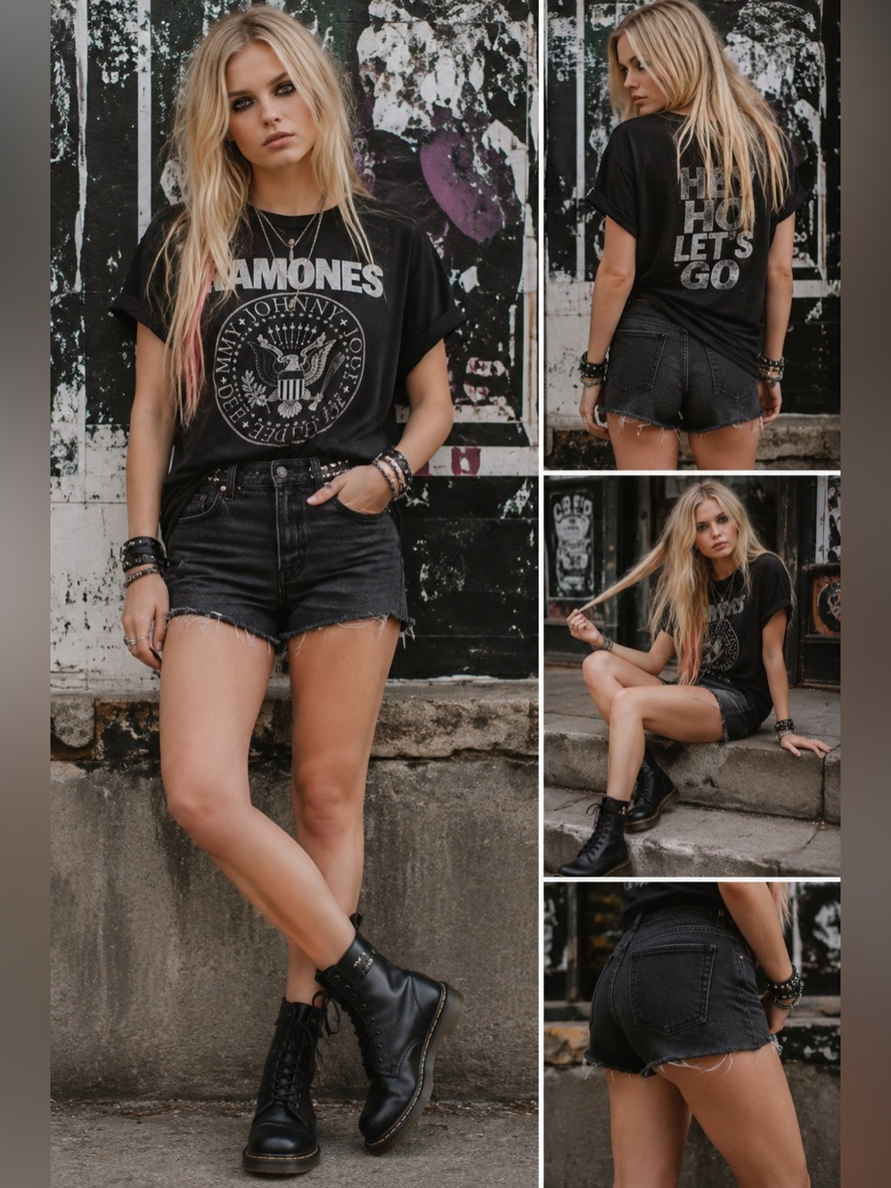 Everlane the cheeky Jean‎ shorts grunge whimsigoth edgy
